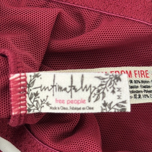 Intimately Free People Red Bralette - Picture 6 of 8
